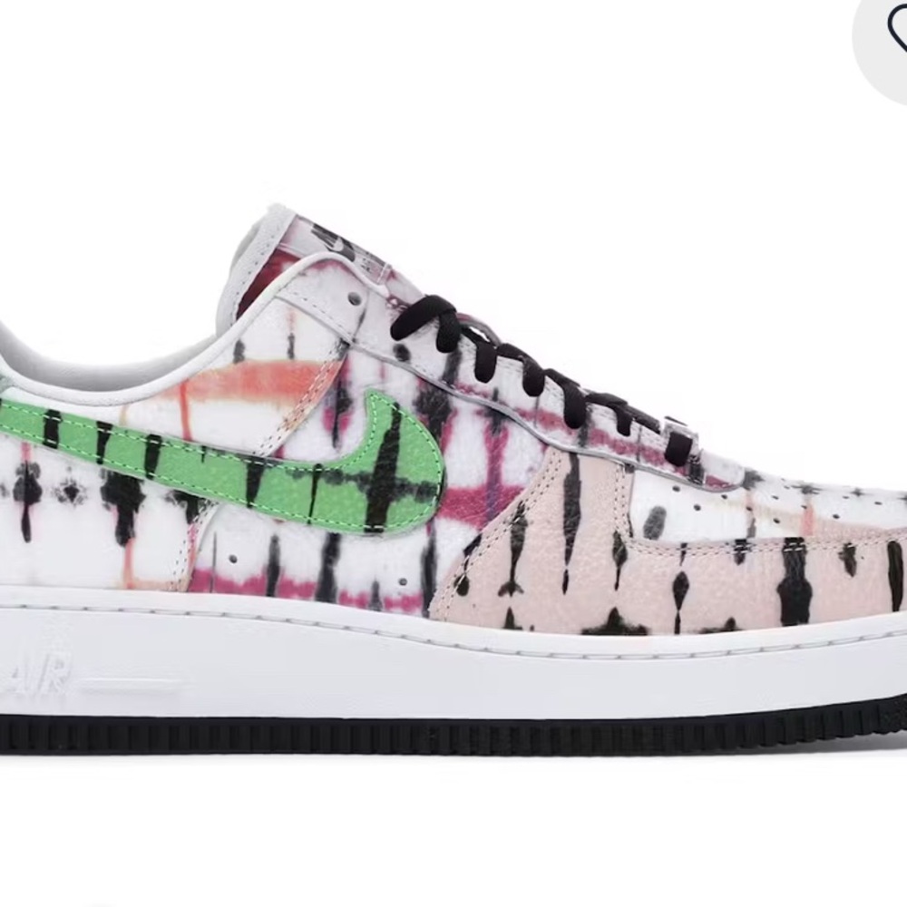 The Nike Air Force 1 Low Black Tie Dye **2000 version-Super Rare**